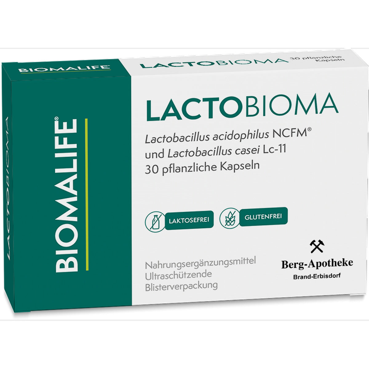 BIOMALIFE LactoBioma Kapseln für das Gleichgewicht im Dünndarm 30 Kapseln