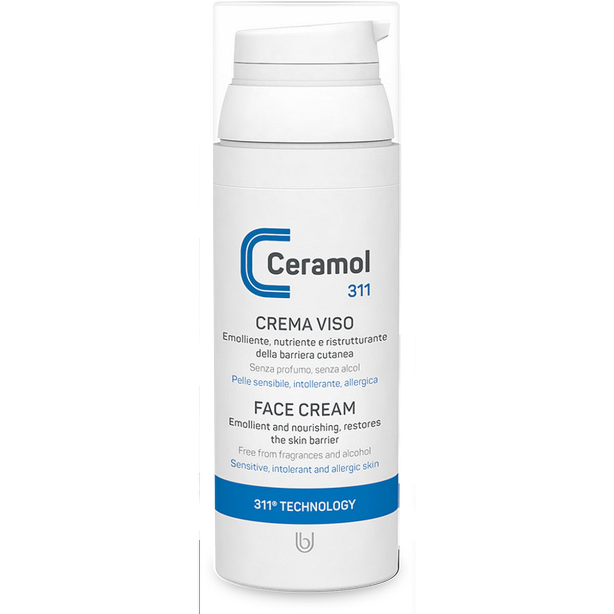 CERAMOL 311 Gesichtscreme Feuchtigkeitspflege empfindliche Haut 50 ml