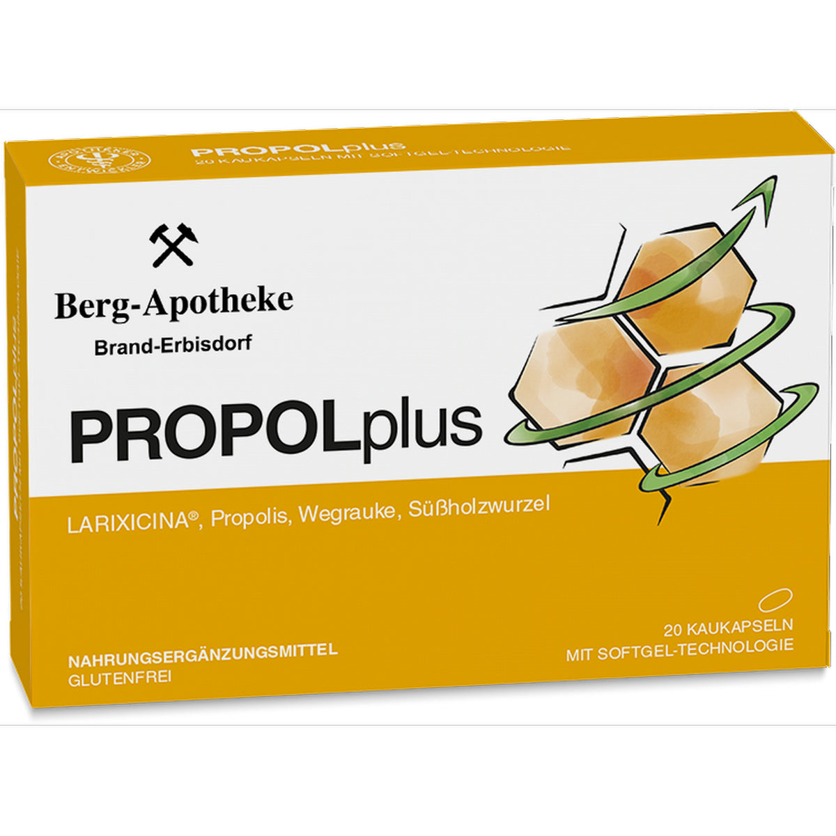 PROPOLPlus HALSplus Kaukapseln für Hals & Rachen mit Propolis 20 Kapseln