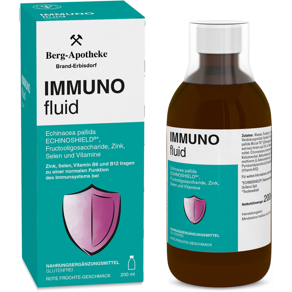 IMMUNOfluid Fluid zur Unterstützung des Immunsystems 200 ml