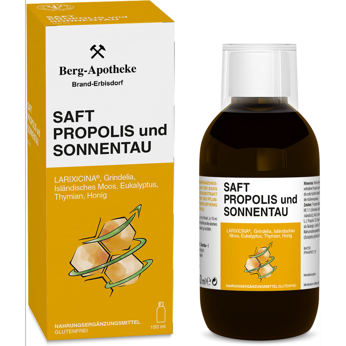 Propolis & Sonnentau Saft zur Unterstützung der Atemwege 150 ml