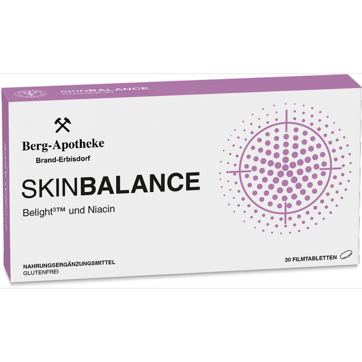 SKINBALANCE Filmtabletten für ebenmäßiges Hautbild & Pigmentbalance 30 Stück
