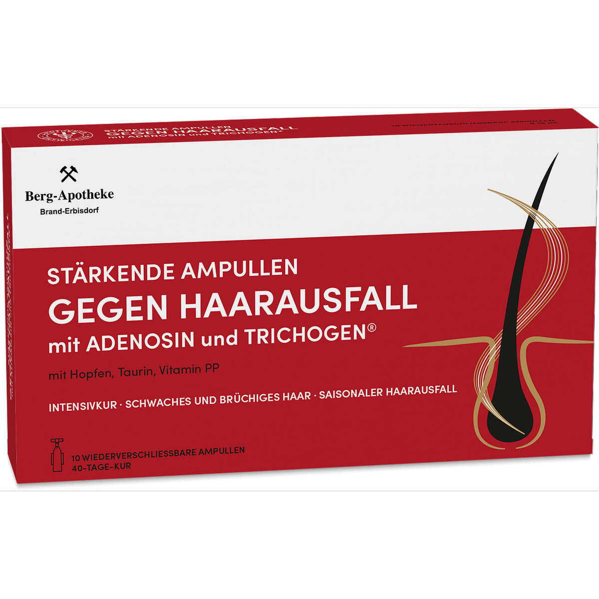 Stärkende Haar-Ampullen Intensivpflege bei Haarausfall 10x10 ml