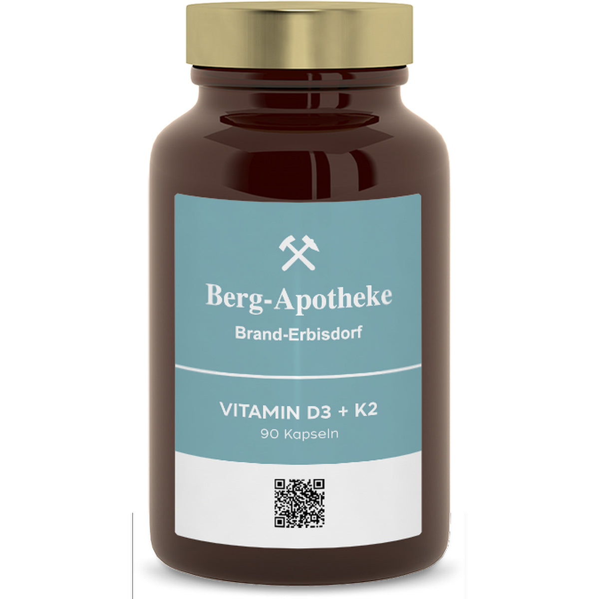 Vitamin D3 + K2 Kapseln für Knochen, Muskeln & Immunsystem 90 Kapseln