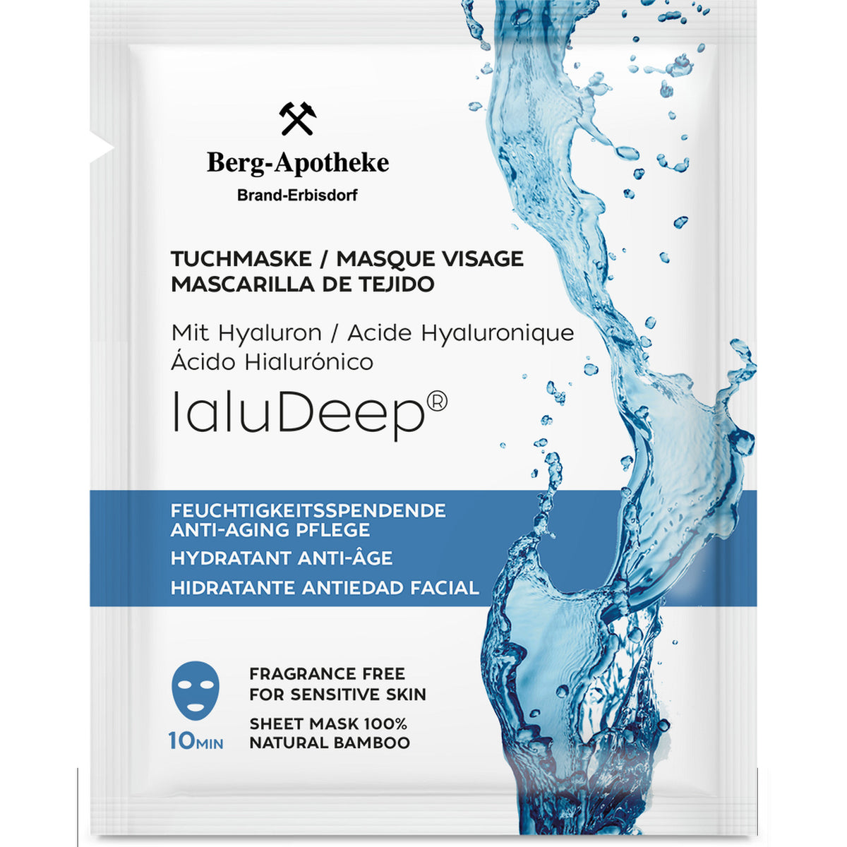 Anti-Aging Tuchmaske regenerierend mit IALUDEEP® 15 ml