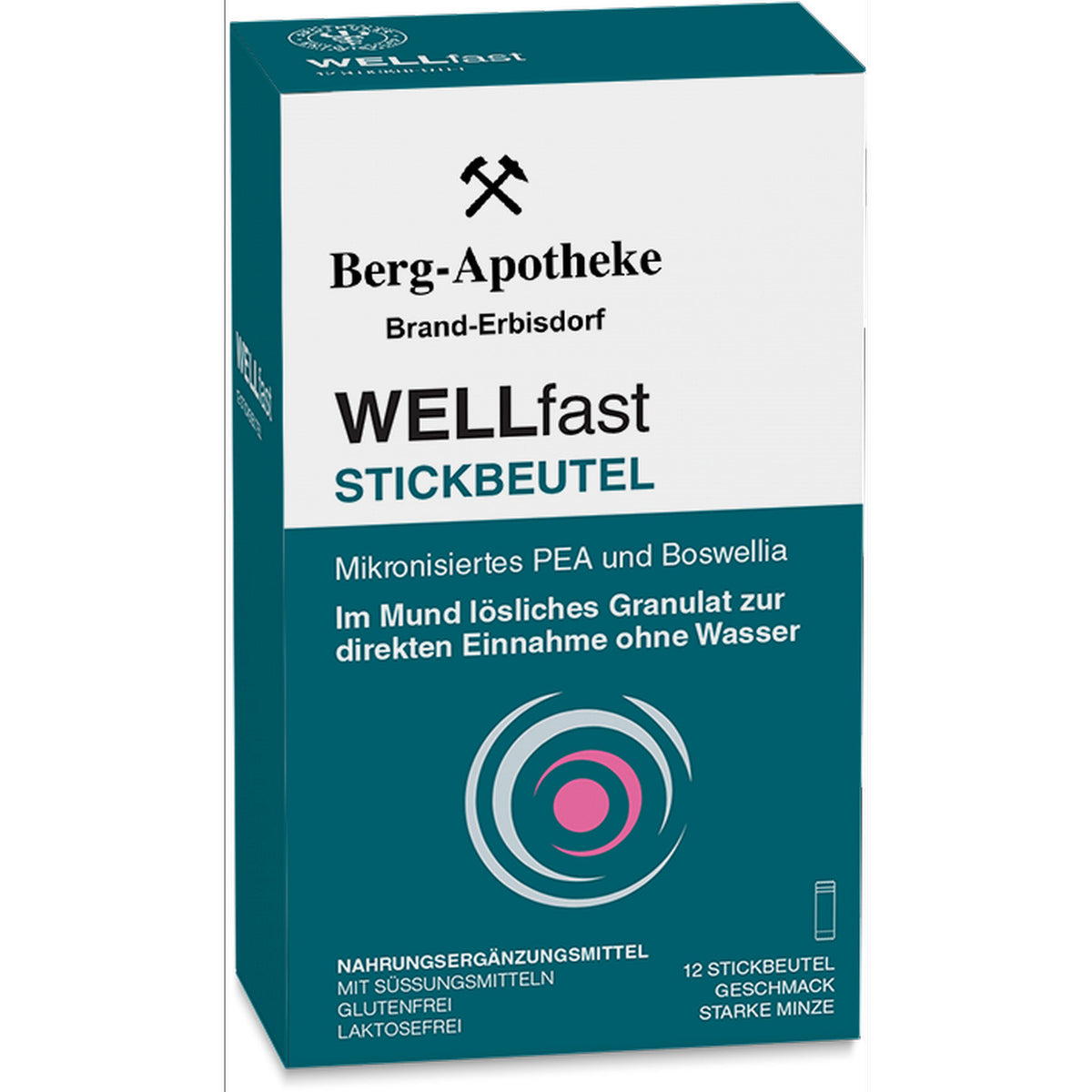 WELLfast Stickbeutel für Muskelfunktion & Nervenbalance 12 Stück