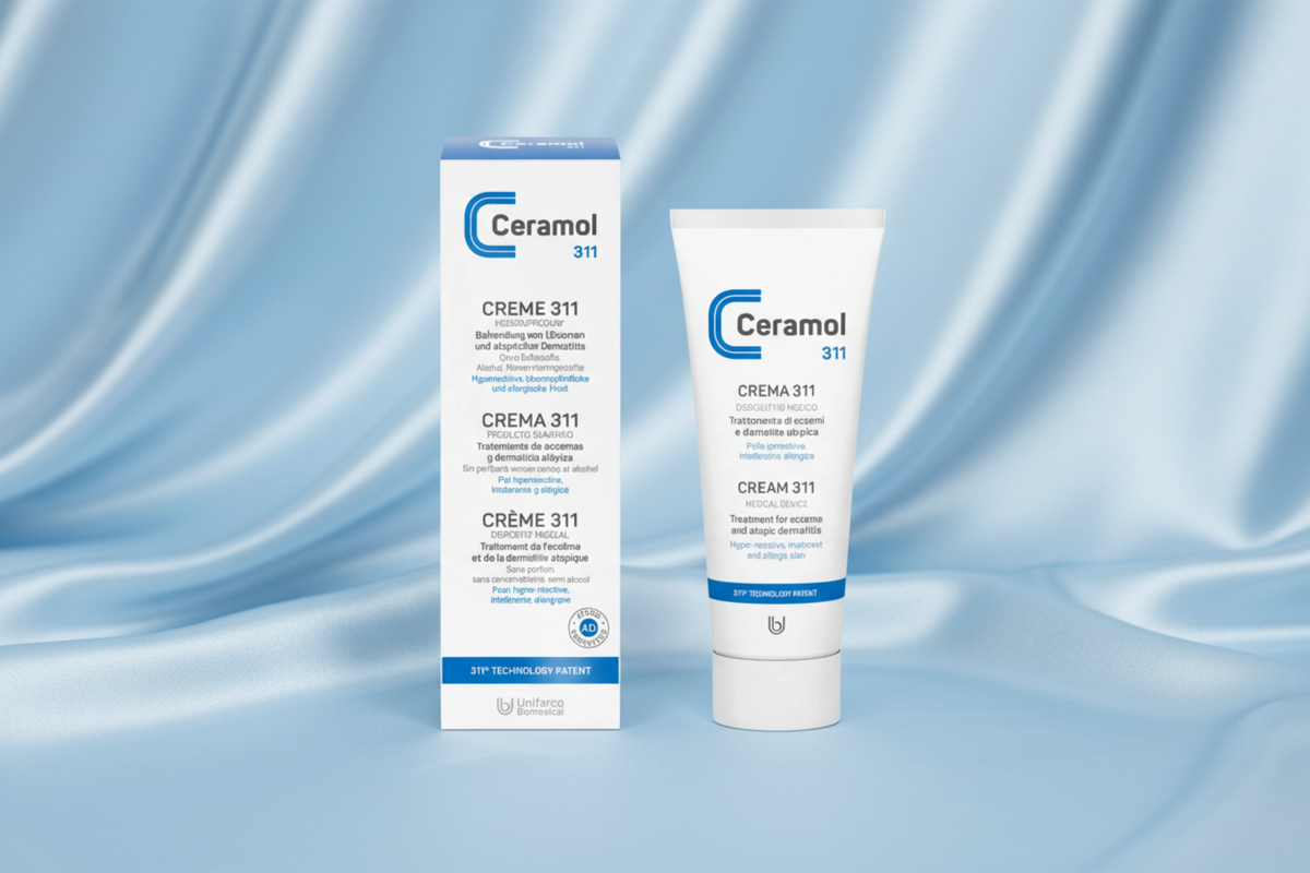 CERAMOL 311 Creme zur leichten Feuchtigkeitspflege sensibler Haut