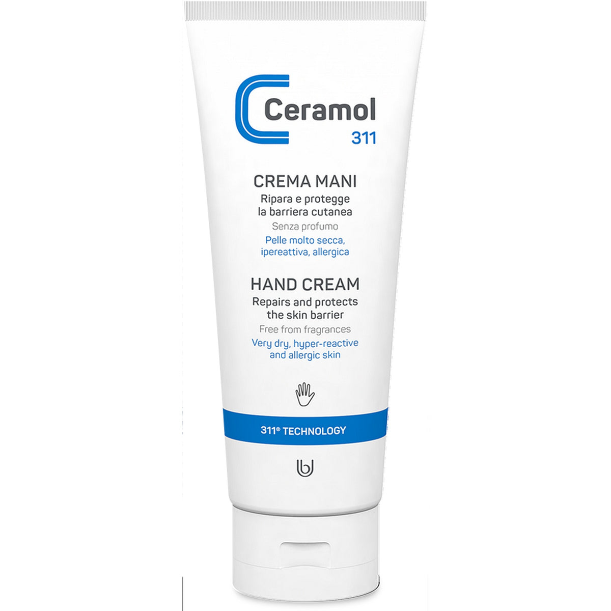 CERAMOL 311 Handcreme für trockene und gereizte Hände 100 ml