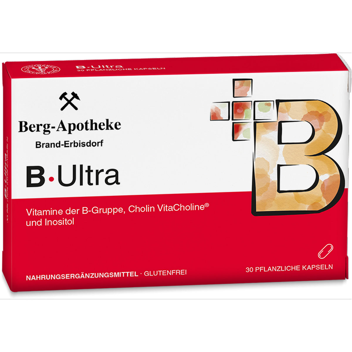 B Ultra Kapseln aktivierte B-Vitamine für Nerven & Energie 30 Kapseln