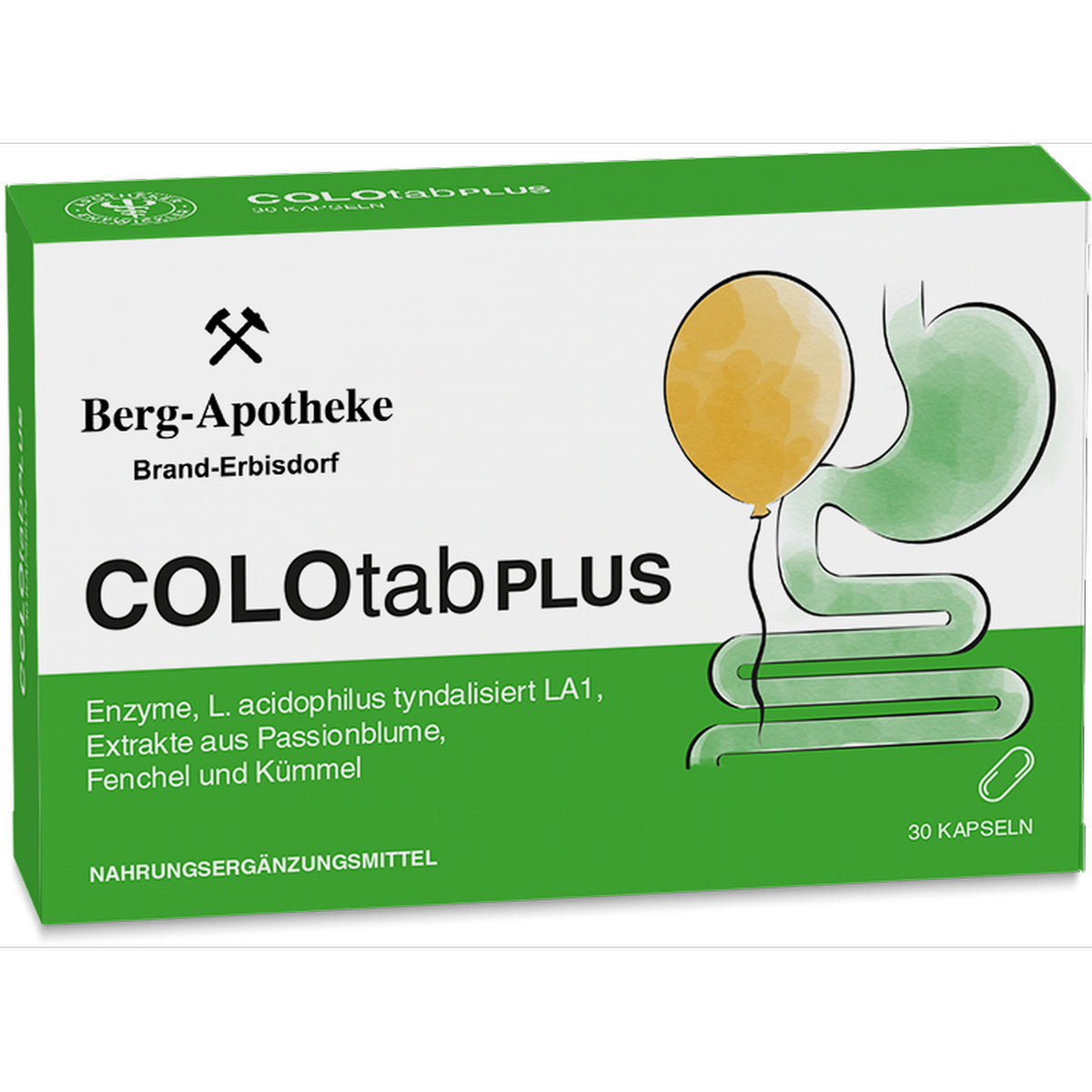 COLOtab Plus Kapseln für gesunde Verdauung & Darmregulation 30 Kapseln