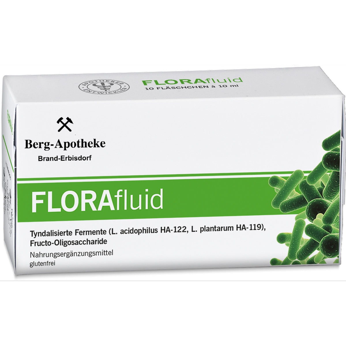 FLORAfluid Trinkfläschchen zur Unterstützung der Darmflora 10x10 ml