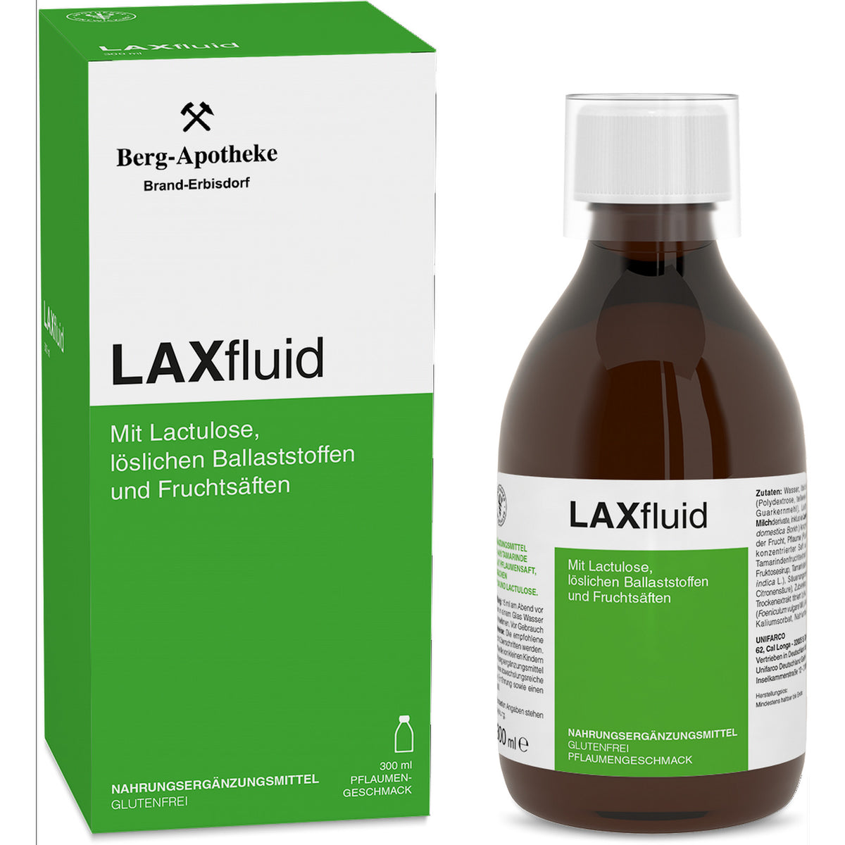 LAXfluid Fluid bei träger Verdauung & Verstopfung 300 ml