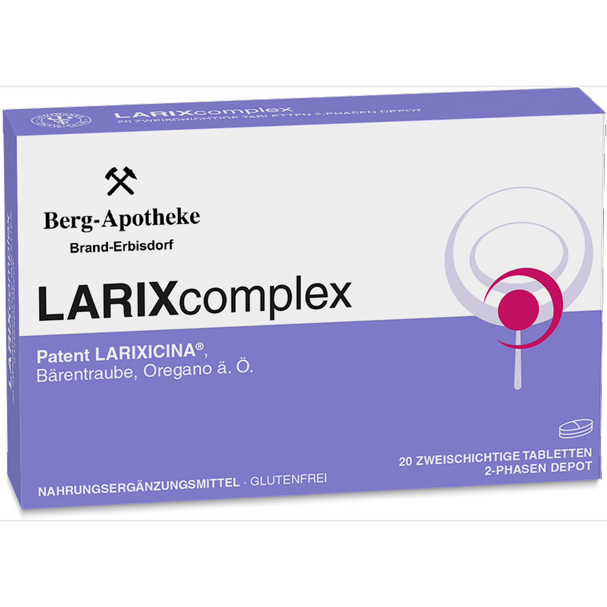 LARIXcomplex Tabletten bei Blasen- & Intimbeschwerden 20 Tabletten