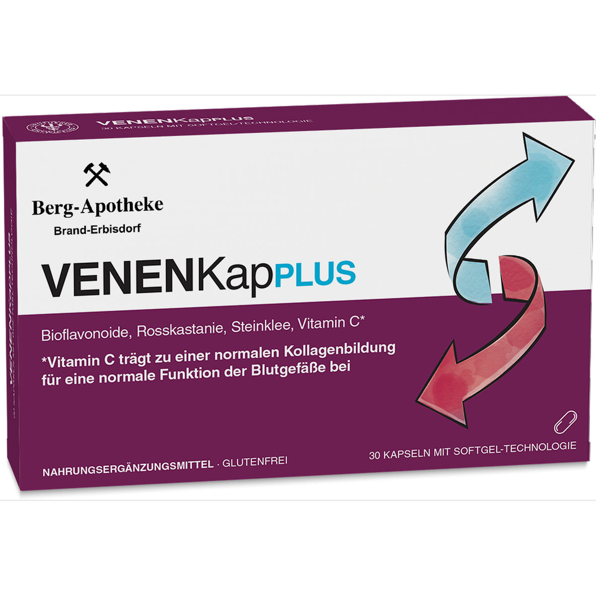 VENENKap Plus Kapseln für Venen & leichte Beine 30 Kapseln