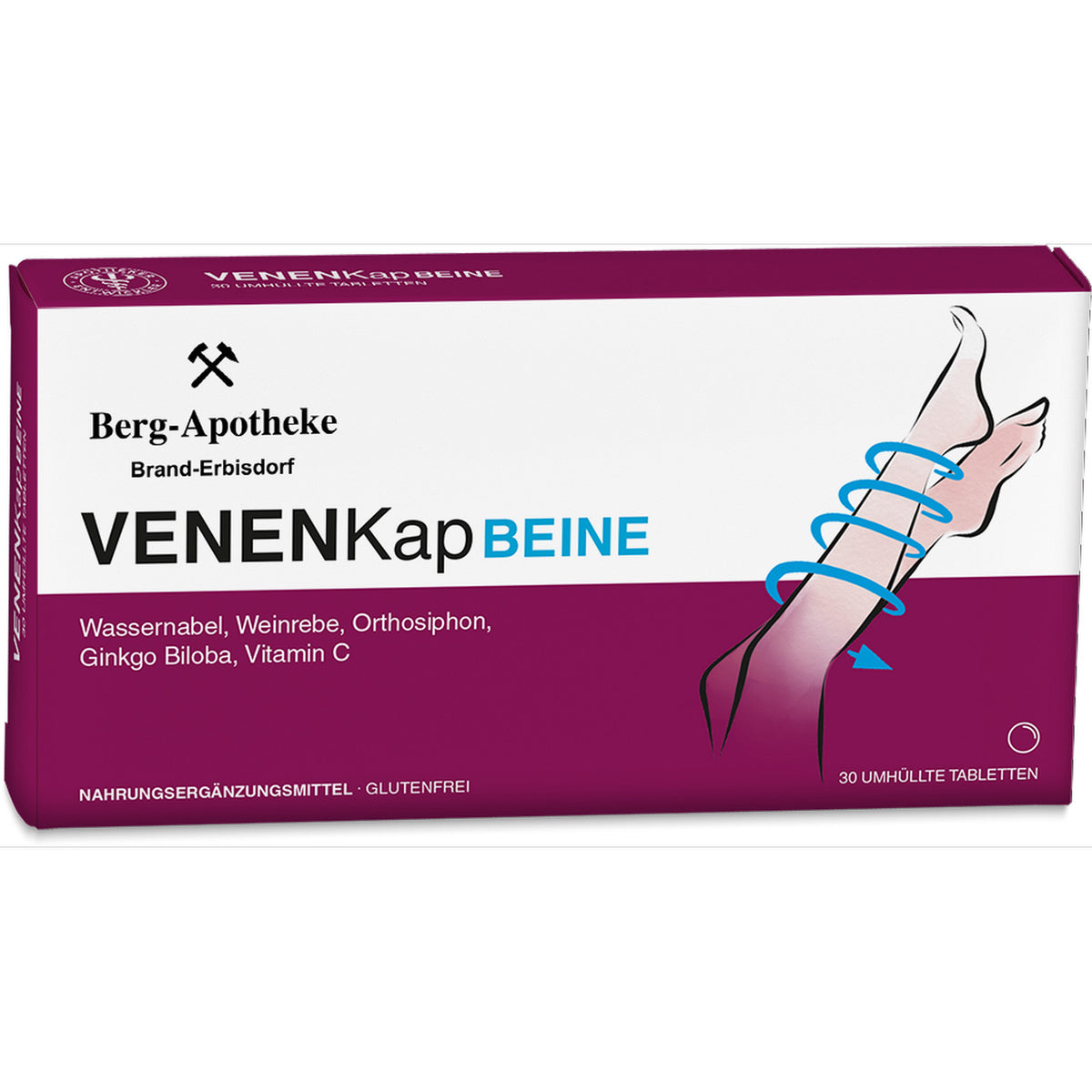 VENENKap Beine Filmtabletten zur Unterstützung der Venengesundheit 30 Stück