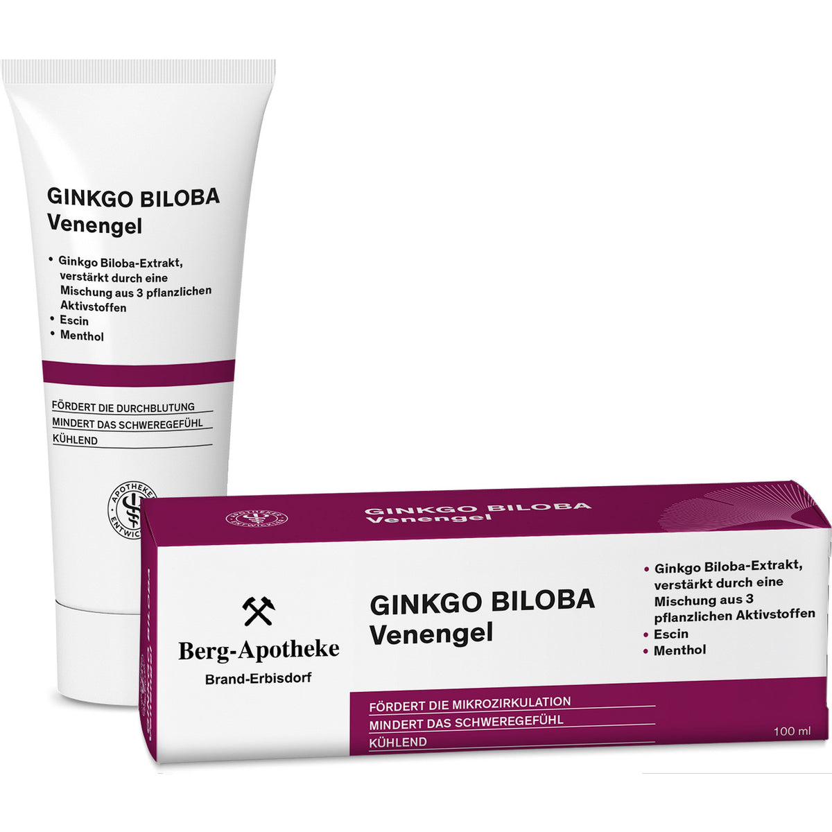 Venengel Ginkgo Biloba belebendes Gel für müde Beine 100 ml