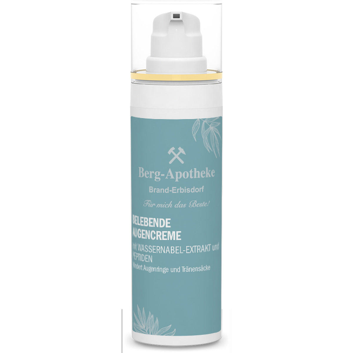Belebende Augencreme mit Wassernabel-Extrakt & Peptiden 25 ml
