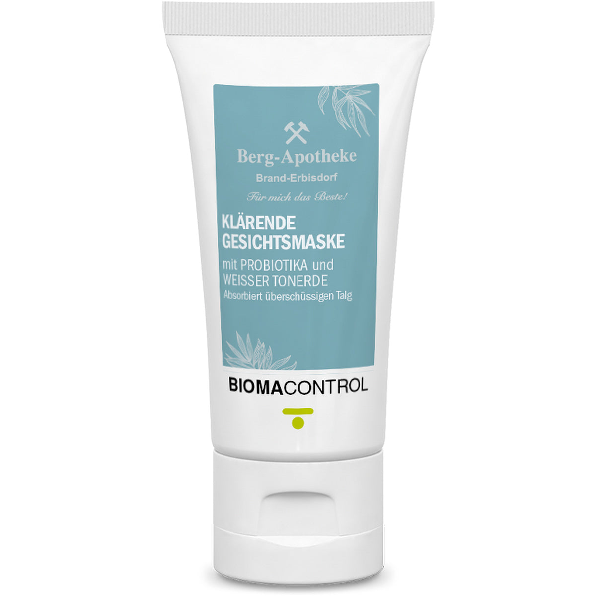 BIOMACONTROL Klärende Gesichtsmaske mit Tonerde für unreine Haut 75 ml