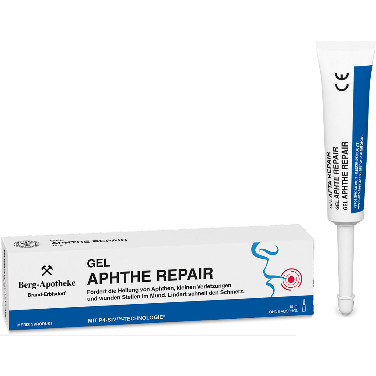 GEL APHTHE REPAIR Medizinprodukt bei Aphthen & Mundschleimhautverletzungen 15 ml