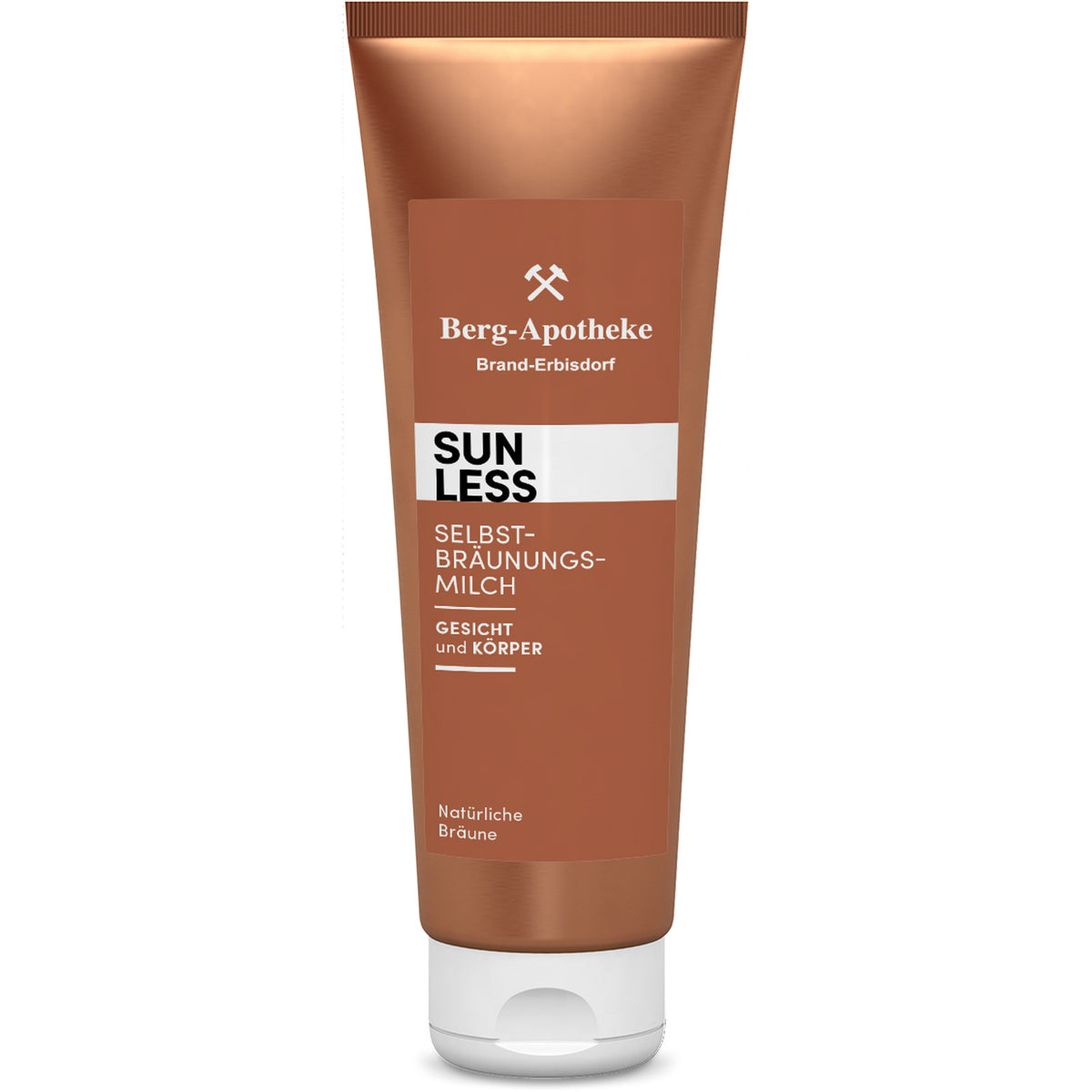 Selbstbräunungsmilch für natürliche Bräune ohne Sonne 125 ml