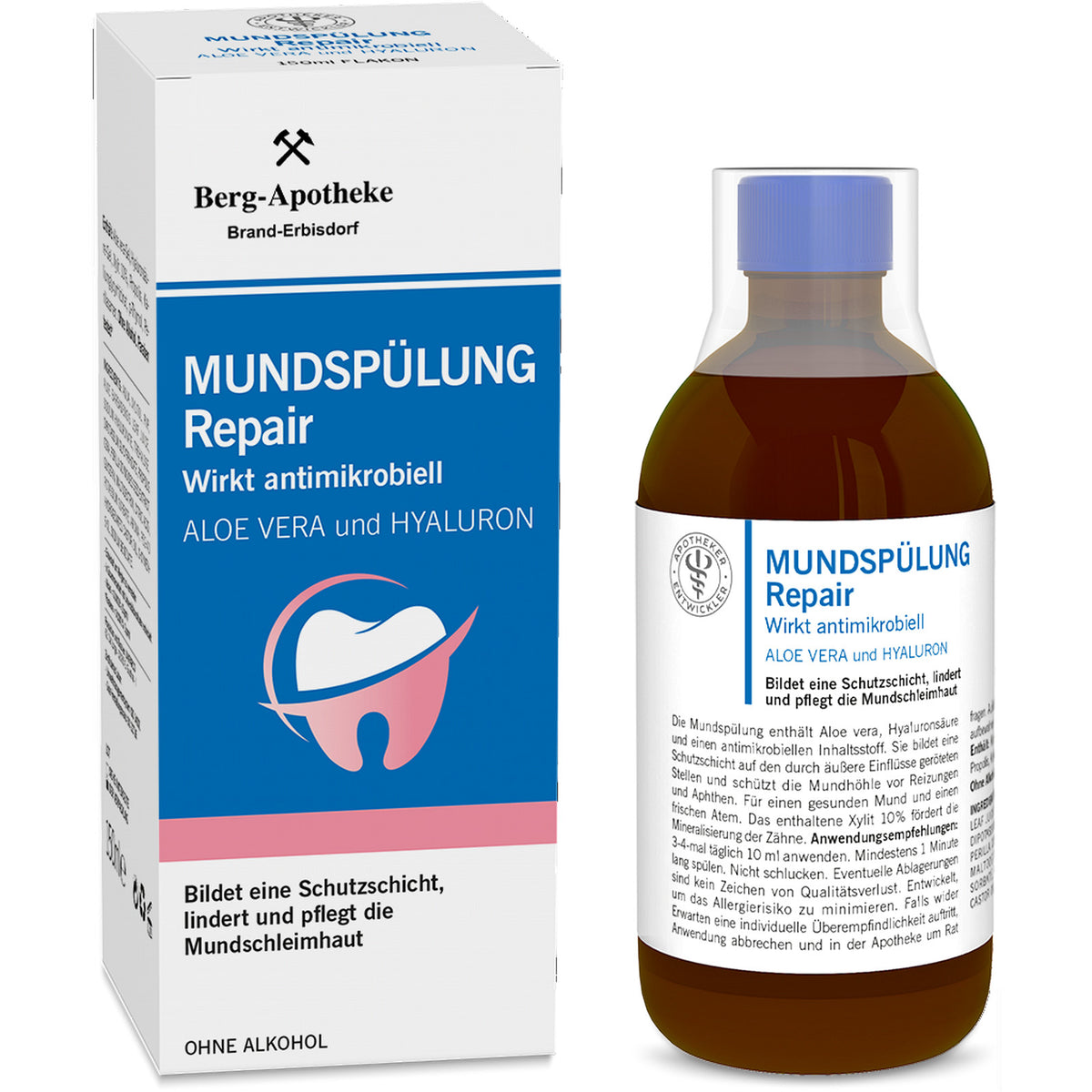 Mundspülung Repair bei gereiztem Zahnfleisch 150 ml