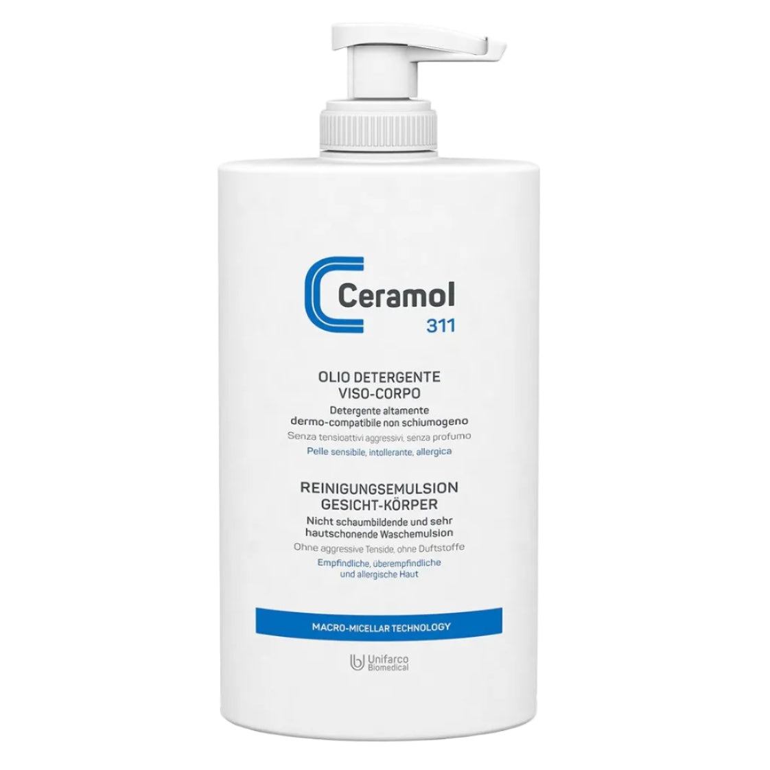 CERAMOL 311 Reinigungsemulsion sanfte Reinigung für empfindliche Haut