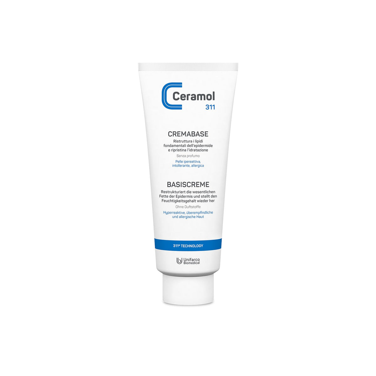Ceramol Basiscreme bei trockener Haut