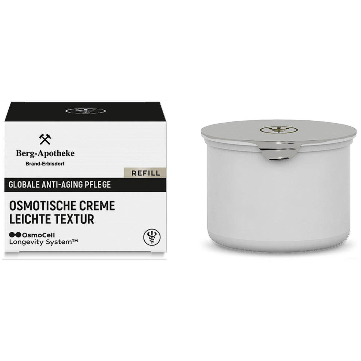 Osmotische Creme leichte Textur Refill – globale Anti-Aging-Pflege – 50 ml