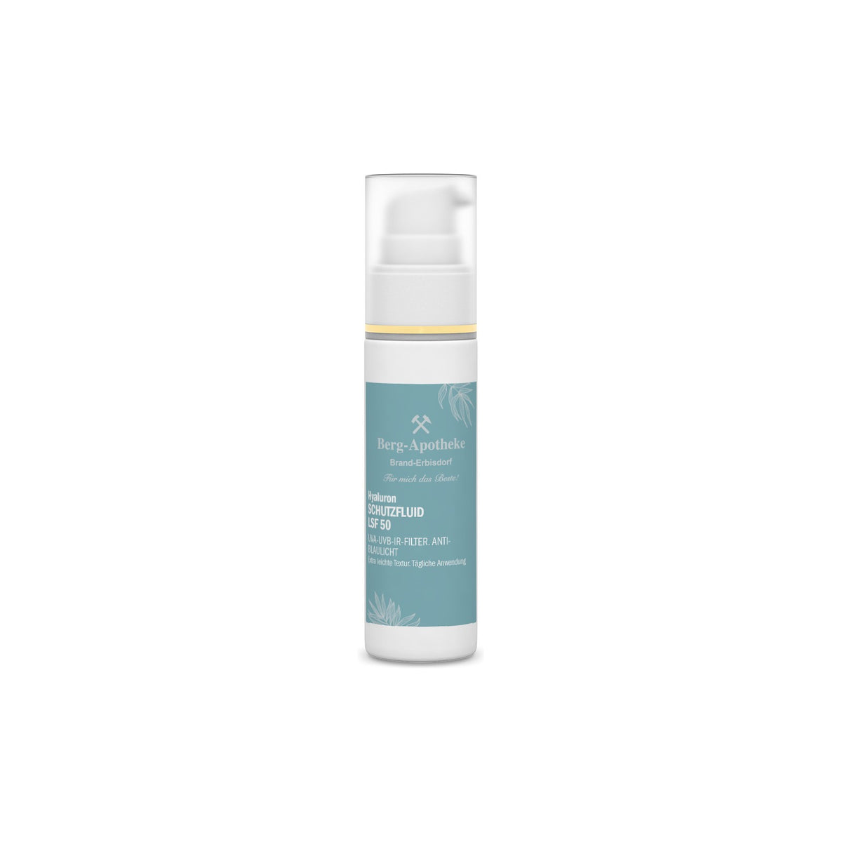 Apotheker & Entwickler Hyaluron Schutzfluid LSF 50 UVA UVB IR-Schutz Anti-Blaulicht